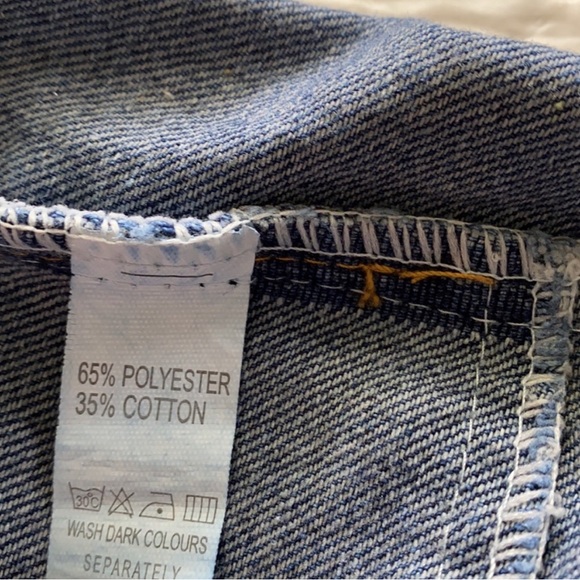 Vintage Jean Capri Overalls - Picture 6 of 6